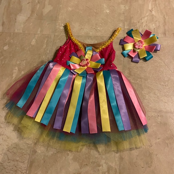 Dance costume size: SC (4-6) - Picture 1 of 4